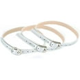 thumbnail image 1 of LinYooLi 3 Pairs Women's Boat Shoe Straps Shoelaces High Heels Anti-Loose Shoelace Shoe Laces with Buckle, 1 of 8