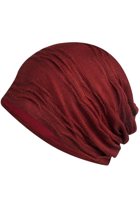 Breathable Thin Material Beanie Loose Cap, Women's Fashion Cap