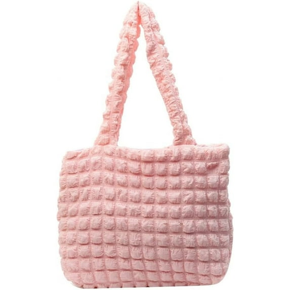 LinYooLi Bubble Tote Hobo Bags Women Cloud Shoulder Bag Trendy Crossbody Purse Cute Travel Work Bag Summer Puffer Beach Bag 2024