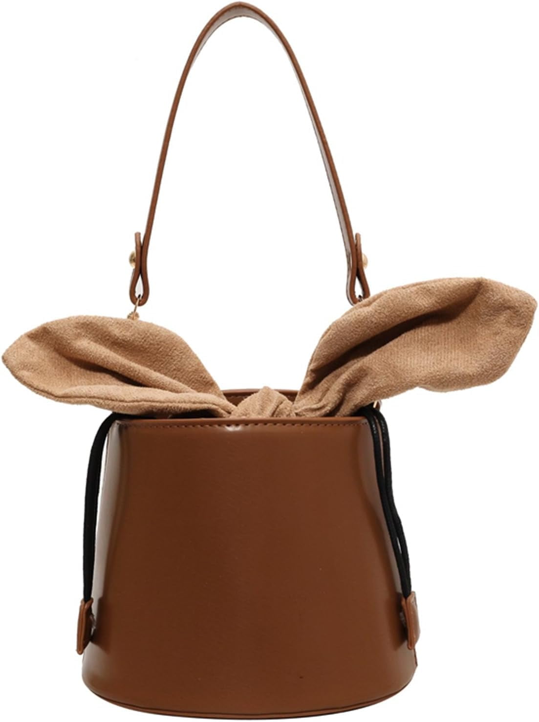 Lee Women's Convertible Bucket Bag – Drawstring Crossbody Or Shoulder Bag With 2 Detachable Straps