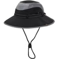 thumbnail image 1 of LinYooLi Bucket-Hats Sun-Protection Wide-Brim Splicing-Mesh-Panels for Men - Beach-Sun-Hat for Outdoor Casual Wear,Fishing,Travel, 1 of 8