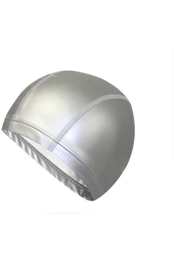 Candy Color Waterproof High Elastic Lycra Swim Caps with PU Coat PU Swimming Cap for Men and Women Long Hair