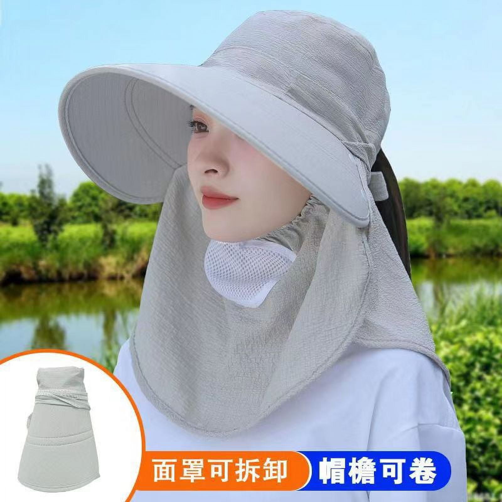 LinYooLi Cotton Picking Hats Female Sunscreen High End Sunscreen Caps