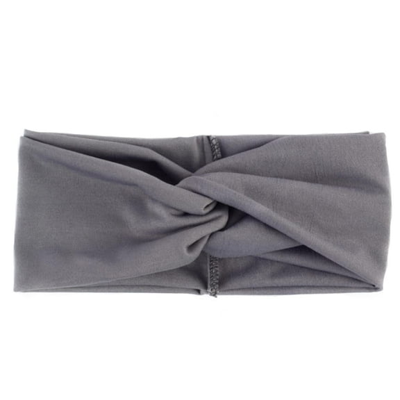 LinYooLi Fashion Candy Color Hair Band Cross Twist Headband Women Girls Sports Yoga Hair Bands,Leopard Print