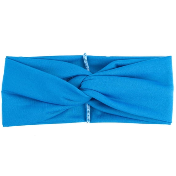 LinYooLi Fashion Candy Color Hair Band Cross Twist Headband Women Girls Sports Yoga Hair Bands,Leopard Print