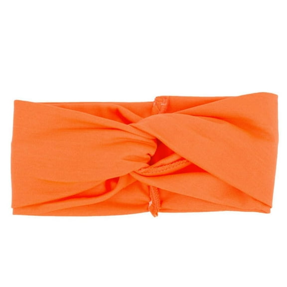 LinYooLi Fashion Candy Color Hair Band Cross Twist Headband Women Girls Sports Yoga Hair Bands,Leopard Print