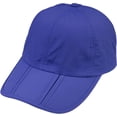 thumbnail image 1 of LinYooLi Foldable Quick Dry Adjustable Baseball Cap for Men Women Outdoor Breathable Sun Protection Golf Hat, 1 of 5