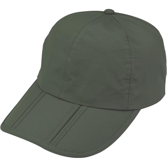 LinYooLi Foldable Quick Dry Adjustable Baseball Cap for Men Women Outdoor Breathable Sun Protection Golf Hat