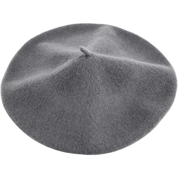LinYooLi French Wool Beret Hat Artist Painter Cute Dome Beret Hat Girls Winter Warm Beanie Cap