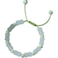 thumbnail image 1 of LinYooLi Jade Bracelet Jade Beaded Bracelets, Bamboo Shape Beaded Bracelet Gemstone Crystal Beads Adjustable Bangle,Chinese Style Jade Bracelet, 1 of 7