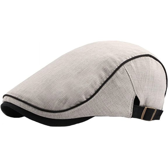 LinYooLi Man's Flat Cap Summer Beret Newsboy Cap Driving Cap