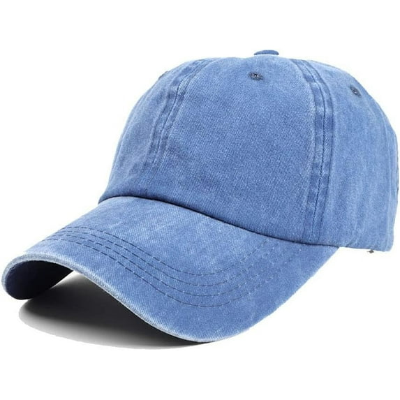 LinYooLi Men Women Baseball Cap Adjustable Washed Cotton Golf Dad Hat