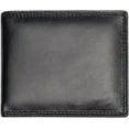 thumbnail image 1 of LinYooLi Mens Genuine Leather Bifold Wallet With ID Window (A30 Brown), 1 of 6