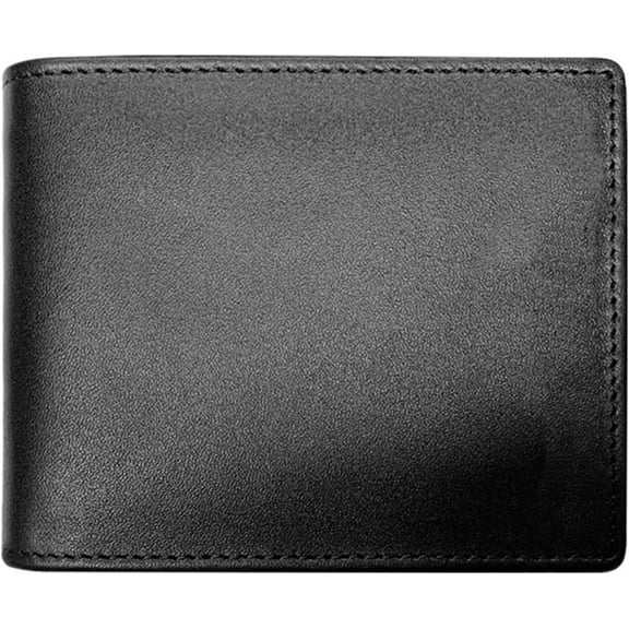 LinYooLi Mens Genuine Leather Bifold Wallet With ID Window (A30 Brown)