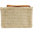 thumbnail image 1 of LinYooLi Natural Straw Boho Purse Zipper Wristlet Wallet Handwoven Beach Clutch Bag, 1 of 7
