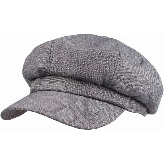 LinYooLi Newsboy Cap Fashion Solid Cotton Lined Newsboy Hats for Women Spring Summer Hats Felt Cap Winter Ladies Beret Cap