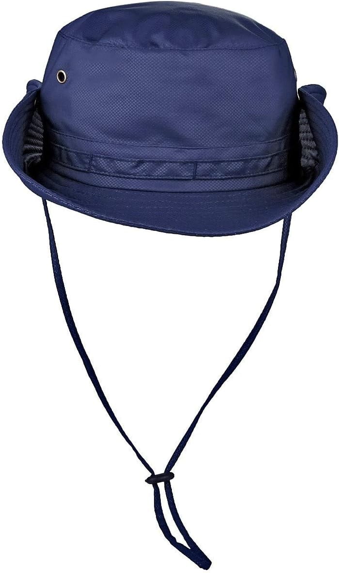 UV Protection Men's Sun Hat With Neck Flap, Wide Brim For Safari, Fishing & Hiking, Adjustable - View #6