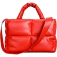 thumbnail image 1 of LinYooLi Puffer Tote Bag, Puffy Bags for Women Light Winter Down Cotton Padded Quilted Tote Bag Shoulder Handbags Purse, 1 of 7
