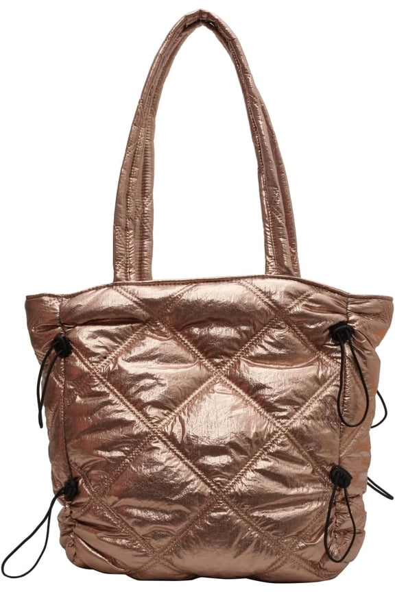 Puffer Tote Bag, Soft Lightweight Trendy Quilted Tote Bag for Women Designer Cloud Pleated Shoulder Bag