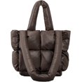 thumbnail image 1 of LinYooLi Puffer Tote Bag, Soft Puffy Bags for Women Light Down Cotton Padded Quilted Tote Bags Quilted Carryall Purse, 1 of 7