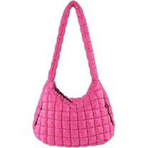 Camilladress Lightweight Quilted Grid Puffer Tote Bag
