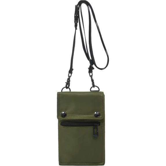 LinYooLi Small Crossbody Bag Adjustable Mini Shoulder Bag Nylon Multi-Function Travel Phone Bag Waterproof Pockets Wallet Purse