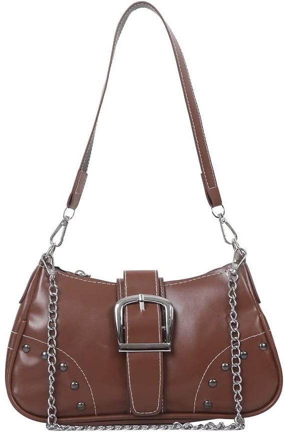 Small Shoulder Bag Purse for Women Y2K Hobo Handbag Trendy Clutch Purse 90s Y2K Bags for Women