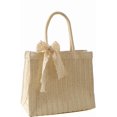 thumbnail image 1 of LinYooLi Straw Beach Bags for Women Woven Tote Bag Summer Handbag Rattan Purse with Detachable Bowknot for Travel, 1 of 8