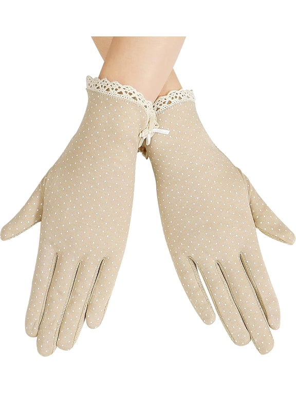 Summer Women Screentouch Gloves Sun Uv Protection Driving Gloves