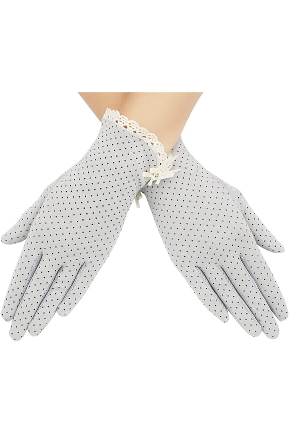 Summer Women Screentouch Gloves Sun Uv Protection Driving Gloves