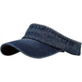 thumbnail image 1 of LinYooLi Unisex Mens Womens Denim Adjustable Packable Baseball Visors Sun Hat Cap, 1 of 4