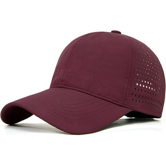 LinYooLi Unisex Mens Womens Quick Dry Mesh Lightweight Sports Baseball Sun Hat Cap