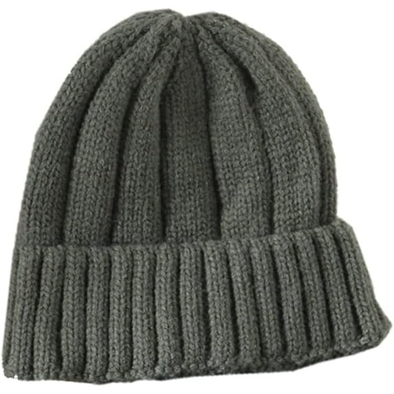 LinYooLi Winter Beanie Hat Daily Slouchy Hats for Men Women Trendy Warm Knit Hat Soft Warm Skull Cap Unisex