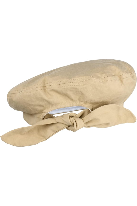 Women Bow Summer Spring Fall Acrylic Fibers Beret Classic Artist Painter Hat