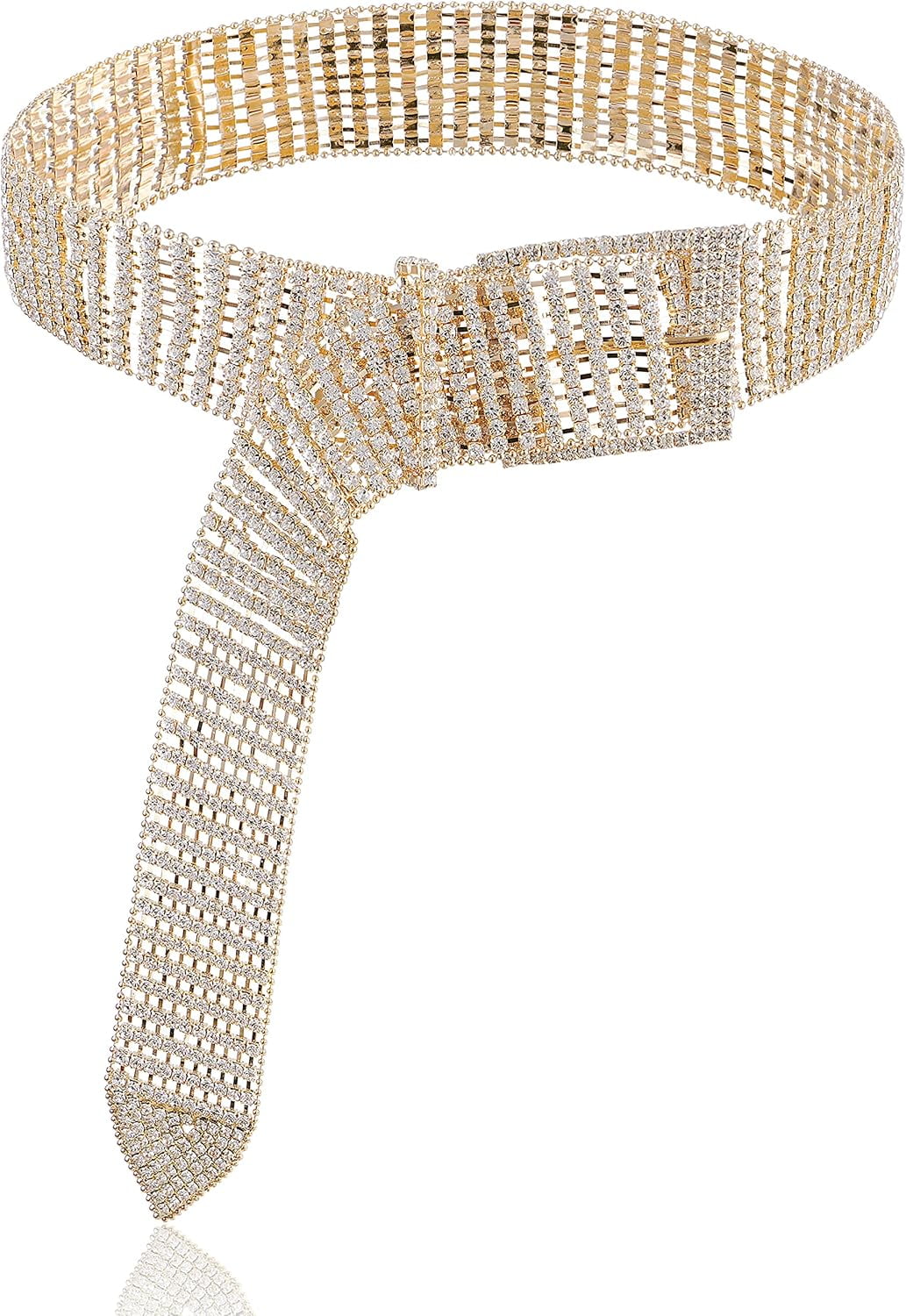 LinYooLi Women Full Rhinestone Belt,Bling Silver Belts for Women Dress,Sparkle  Glitter Belt with Buckle - Walmart.com