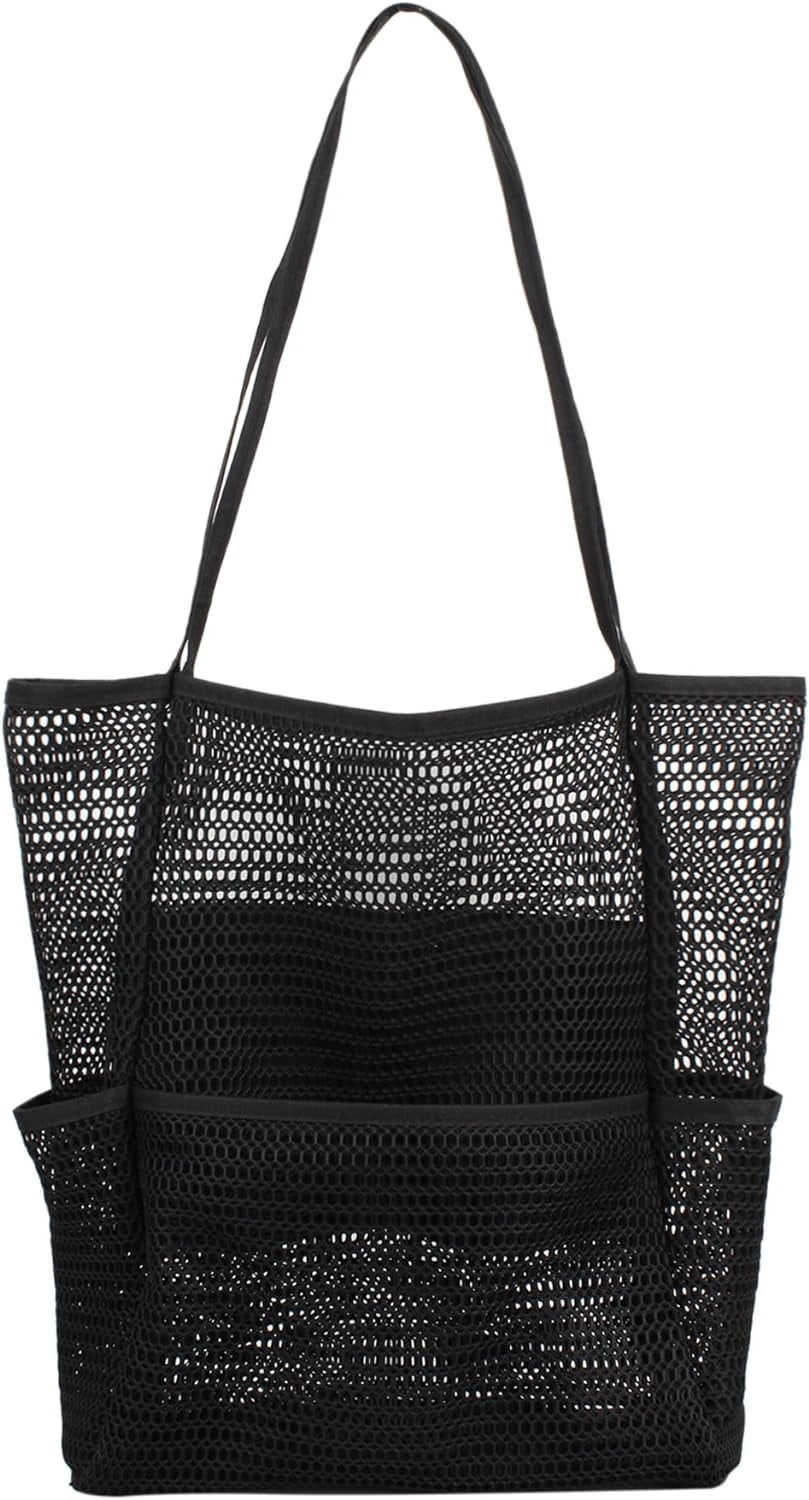 Quilted Tote Bag For Women - Multi-Pocket Organizer Handbag, Lightweight & Washable