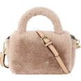 thumbnail image 1 of LinYooLi Women Mini Plush Flap Handbag Top-handle Bag Adjustable Strap Cross-body Bag, 1 of 7