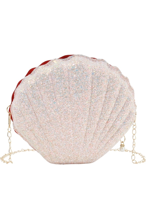 Women Mini Seashell Cross-body Bag Shoulder Bag Evening Clutch Handbag