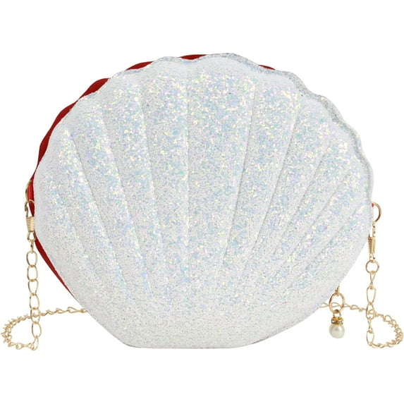 LinYooLi Women Mini Seashell Cross-body Bag Shoulder Bag Evening Clutch Handbag