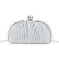 thumbnail image 1 of LinYooLi Women Mini Seashell Evening Clutch Handbag Chain Strap Cross-body Bag, 1 of 7