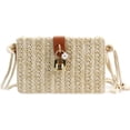 thumbnail image 1 of LinYooLi Women Mini Straw Woven Cross-body Bag Bohemian Beach Shoulder Bag, 1 of 8