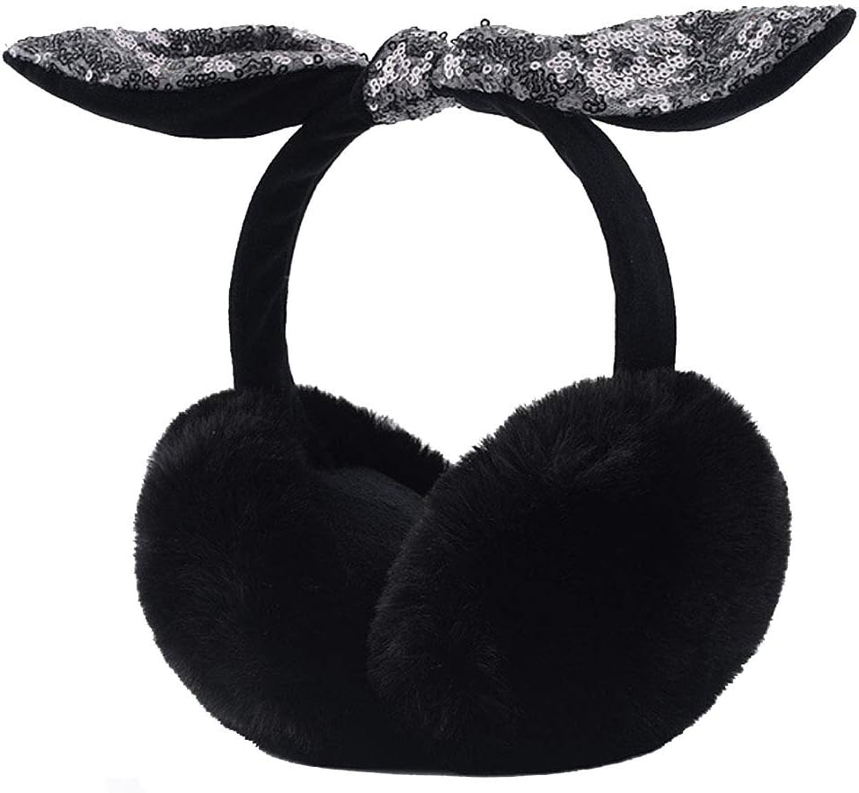 Ohrenwärmer Damen Aus Plüsch – Faltbar, Verstellbar & Super Weich Für Winter, Outdoor & Als Geschenk