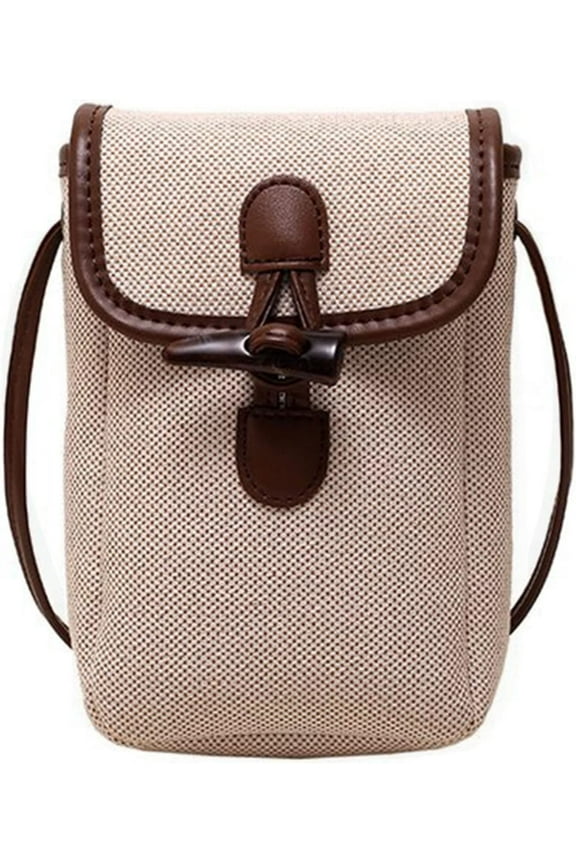 Women's Sherpa Cellphone Crossbody Purse, Teddy Fleece Small Shoulder Bag, Winter Trendy Phone Wallet