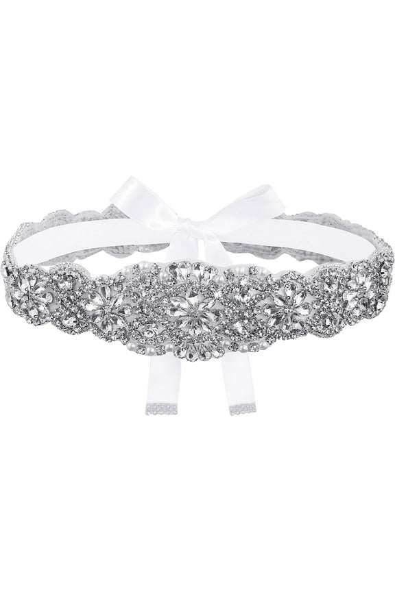Womens 22 Inch Length Bridal Belt Rhinestone Wedding Dress Belts Crystal Sash Ribbon Belts