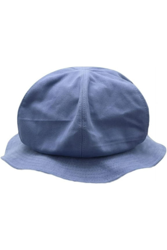 Womens Cotton Wide Brim Sun Hats Jellyfish Cloud Style Beret Summer Bucket Hat for Travel