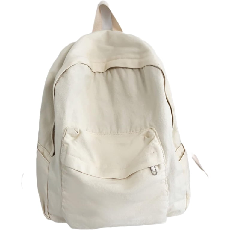 LinYooLi vintage canvas backpack for women men travel  display picture 3