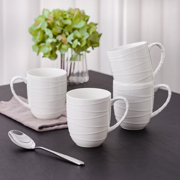 Lina Bone China Dinnerware Collection Porcelain Modern Minimalist Ceramic Dinnerware Set Multiple Set Options Available