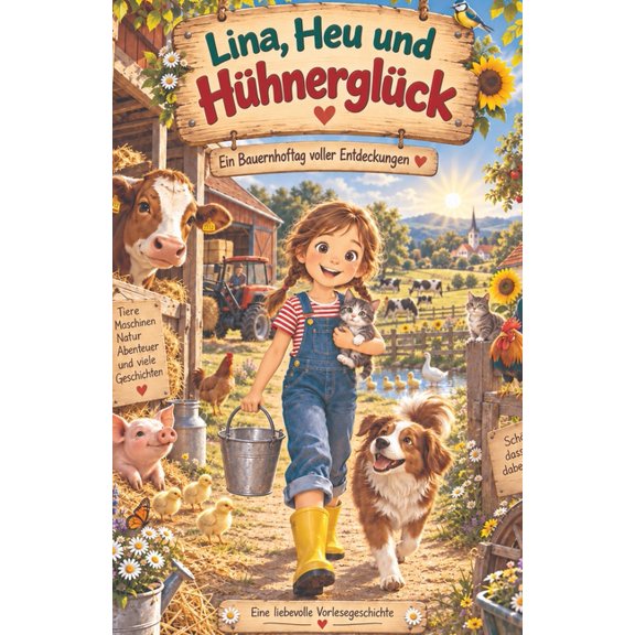 Lina, Heu und Hhnerglck: Ein Bauernhoftag voller Entdeckungen, (Paperback)