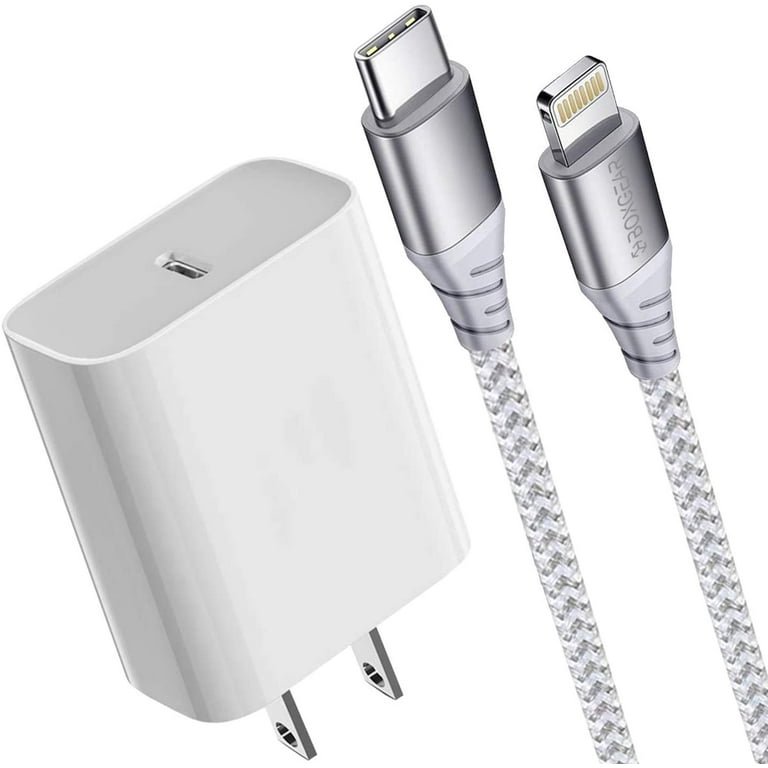 20w Charger Iphone 11 Charger Cable Amazon Lightning Wall Adapter