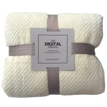 Linaba Clearance Fleece Blanket Queen Size Luxury Bed Blanket Anti-Static Fuzzy Soft Blanket Microfiber 45 x 65cm/17.7x 25.5inch